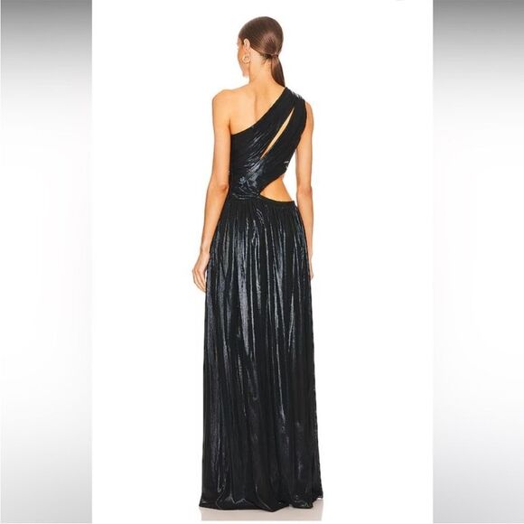 RETROFETE Jolene gown black metallic size XL NWT - Picture 5 of 12